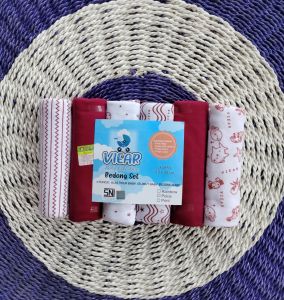6pcs Bedong bayi seri motif viear SNI