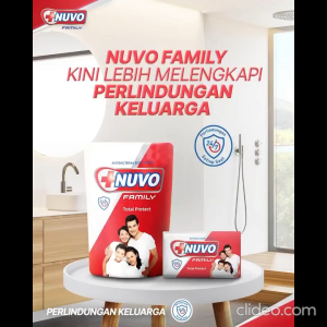 Sabun Mandi Cair Isi Ulang / Body Wash Refill Nuvo Family 400 Ml Varian Care Protect Cool Protect Fresh Protect Hygenic Protect Mild Protect Nature Protect Relax & Protect Total Protect 825 Ml Varian Fresh Protect Mild Protect Total Protect