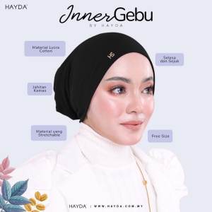 Hayda Scarf Inner tudung inner gebu