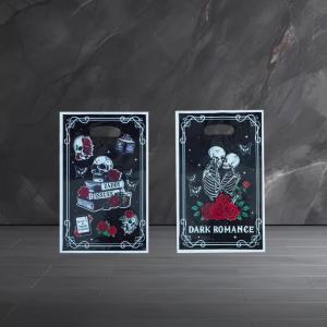 20Pcs/40Pcs Halloween Gift Bags Skull Roses Dark Romance Letters Skull Lovers Suitable for Holiday Event Party Gift Packaging Bags Themed Parties and Party Supplies Party Small Gift Bags. Small Gift Packaging Bags Return Gift Bags and Gift Bags...