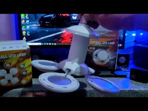 LAMPU BOHLAM LIPAT MODEL BOLA 40 WATT / LAMPU FOOT BALL UFO LED 40WATT Lampu Dimmable Natural White Lampu Led Super Terang - Lazada