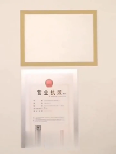 LD-C1342 Tempat Poster Magnetik PVC A4 Stiker Dinding Bingkai Foto Tempel Anti Slip / Frame Poster