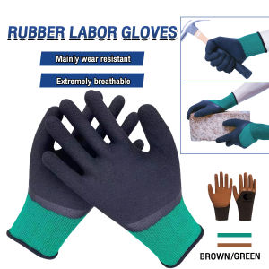 Digeo Comfort Grip Glove Rubber Protective Gloves Cut Resistance Gloves Work Gloves