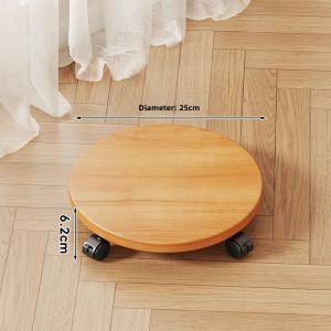 QINQI | Mobile Base Storage Rack with Universal Wheels