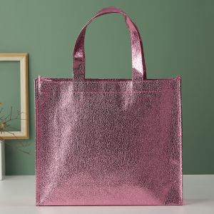 Túi Vải Không Dệt Màu Vàng Túi Mua Sắm Thân Thiện Với Môi Trường Túi Đựng Quần Áo Phủ Màng Túi Đựng Quần Áo Mùa Hè Túi Đựng Đồ Dùng Làm Từ Vải