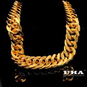 D114 Dây chuyền nam khoen lật bản 15cm cao cấp UHA