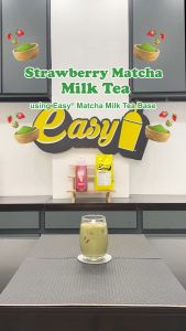Easy Brand Matcha Milktea Powder Base 1Kg -Elevate Your Tea Experience