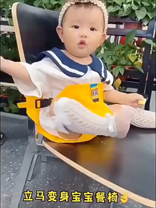 Portable Baby Child Dining Belt Oxford Cloth Adjustable Chair Seat Belt Stretch Wrap Feeding Chair Baby Dining Chair Safety Belt