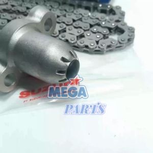 RANTAI KETENG TENSIONER TONJOKAN SETELAN KETENG SATRIA FU 150 OLD NEW SUZUKI RANTE MESIN F150 CHAIN