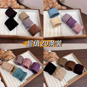 New Seamless Wide High Horse Tail Hair Rope for Women with High Elasticity Non-Damaging Rubber Hair Circle Versatile Ball Hair Rope