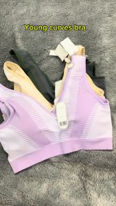 Bra Wanita YOUNG CURVES by YOUNG HEARTS Tanpa Kawat Busa Tipis Full Cup Pakaian Dalam Underwear 101Y