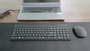 2.4G Wireless Slient Click Ultra-Slim Office Keyboard Set Portable Multimedia Mini Keyboard For PC Computer Laptop Tablet Mac