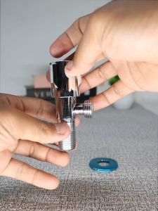 Kran Keran Single Stop Kran Stainless Single Kran Shower Kamar Mandi 1/2 Inch JS-21