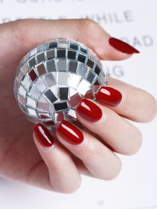 Son Tay Đỏ Lâu Trôi Son Tay Nhanh Khô Son Tay Màu Mới 2025 Son Tay Đỏ Rượu Vang Táo Son Tay Làm Đẹp Cho Phụ Nữ Son Tay Màu Đỏ