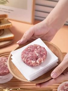 Giấy Nướng Hình Vuông Chống Dính Chống Dầu Mỡ Dùng Cho Lò Nướng Thịt Nướng Bánh Hamburger & Bánh Quy - Dụng Cụ Nấu Ăn Dụng Cụ Nhà Bếp Ngăn Cách Thức Ăn