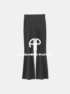 Straight Leg High Waist Flared Yoga Pants