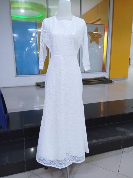 MAXI DRESS LONG DRESS GAUN PANJANG KHUSUS WARNA PUTIH BAHAN FULL BROKAT GLITTER LENGAN BALON LD 95-104 PANJANG 138 FIT L GAUN PUTIH PANJANG COCOK UNTUK BAJU SIDI - Lazada | Lazada Indonesia MAXI DRESS LONG DRESS GAUN PANJANG KHUSUS WARNA PUTIH BAHAN FULL BROKAT GLITTER LENGAN BALON LD 95-104 PANJANG 138 FIT L GAUN PUTIH PANJANG COCOK UNTUK BAJU SIDI - Lazada | Lazada Indonesia