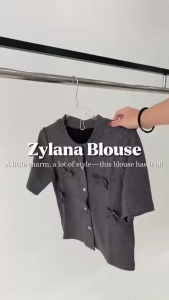 (COD) OH Fashion Zylana Blouse Knit #2E87/2F45