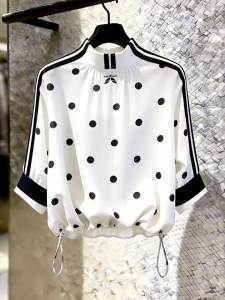 Casual Dotted Blouse