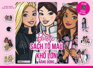 Sách Tô Màu Barbie  Khổ Lớn - Năng Động