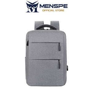 MENSPE Bag Men Laptop Backpack Travel Backpack Business Bags College Backpack USB Charging Casual Shoulder Bag Anti Theft Back Pack School Bag Camping Bag