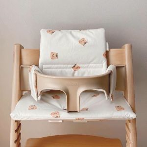 Khăn Trải Bàn Ăn Hình Hoạt Hình Cho Trẻ Em Khăn Trải Bàn Ăn Chống Bẩn Chất Liệu Cotton Vỏ Có Thể Tháo Rời Đệm Ghế Ăn Phong Cách Hàn Quốc Mới