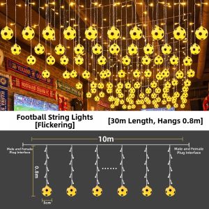 ANQIYUE | Solar Outdoor Bar Decorative Light String