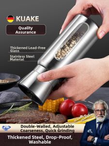 KuaKe | Manual High-End Salt and Pepper Grinder