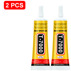 T7000 Black Contact Mobile Screen Repair Glue Waterproof Jewelry Craft Glue Liquid Super Strong Adhesives Multipurpose DIY Glue