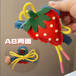 Korean Style Cute Cartoon Doll Hair Clip Womens Ins Style High End Feeling Summer Shark Tail Hair Clip Cute Headwear
