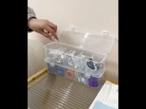 Multi Compartment Multi-purpose Dust-proof Storage Suitable for Chargersjewelry Storage Boxes