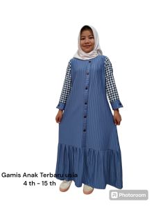 GAMIS ANAK TERBARU 2024 GAMIS ANAK REMAJA ANAYA GAMIS BAJU MUSLIM ANAK KEKINIAN
