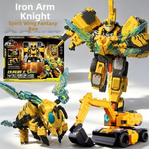 JUMPGO | Transformable Robot Battle Bugs Crisis Ironarm Sir Wingspinner