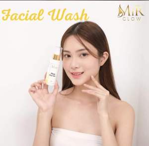 Facial Wah Acne dan Glow by MiRGLOW BPOM dan Halal .. membersihkan kulit wajah dari kotoran dan sisa make up sekaligus menutrisi wajah agar lebih sehat dan glowing