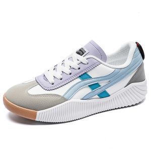 รองเท้าวิ่งผู้หญิง รองเท้าลำลอง ทรงแบน ระบายอากาศได้ดี ทรงหัวมน ด้านบนทำจากยาง ด้านในทำจากยาง ฤดูร้อน 2024