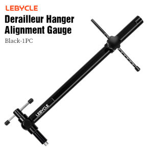 LEBYCLE MTB Road Bike Derailleur Hanger Alignment Gauge Professional Bike Tail Hook 360° Rotation Alignment Correct Repair Tool