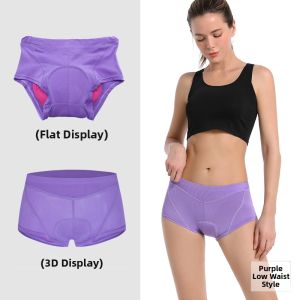 WOSAWE | Wosawe Womens Cycling Underwear With Silicone Pad Shock Absorption Professional Road Bike Shorts Breathable Supportive Moisture Wicking
