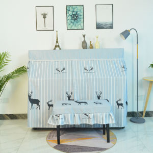 Nordic Modern Simple Fabric Piano Cover Half Dustproof Full Cover Protective Shield for Piano Country Style Home Decor