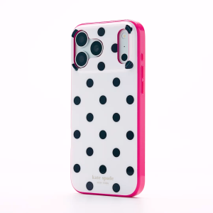 Official kate spade new york Picture Dot Pop Pink MagSafe Phone Case (Compatible with iPhone 18 Pro Max & iPhone 18 Pro
