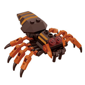City Farm Vegetable Garden Cute Animals Insect Dragonfly Spider Mantis Centipede Grasshopper Honeybee Building Block Bricks Toy