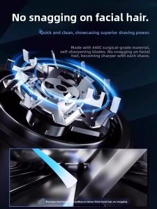 MONLEYTA | Portable Electric Shaving Razor No Black Dots