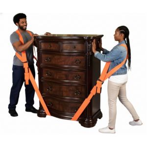 สายรัดสำหรับจัดการเฟอร์นิเจอร์และอุปกรณ์ไฟฟ้า สายรัดประหยัดแรงสำหรับการขนย้ายสิ่งของหนัก สายรัดที่นำกลับมาใช้ใหม่ได้และทนทานสำหรับการขนย้าย