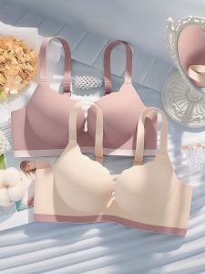 Thickened 5cm Small Chest Push up Large Flat Chest Dedicated One-Piece Seamless Intimates Female New Arrival Not Empty Cup Bra