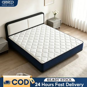 GOLD 20cm Foldable Pocket Spring Tilam Mattress Double Sided Soft Firm Roll Pack Single Super Single Queen King Room弹簧床垫