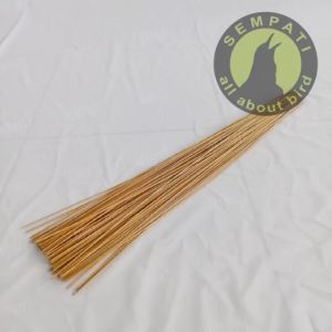 SEMPATI Batang Ruji Bambu Warna Coklat Jeruji Sangkar Burung RJBCRM