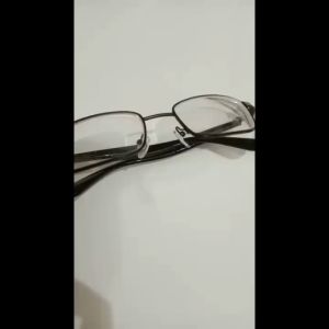 \"LIMITED EDITION\" Kacamata Minus Model Kotak Ringan Full Besi Anti Karat Ringan Awet Ada Bantalan Hidung Ukuran Minus Ready -0.50 sampai -4.00 Gaya Vintage Korea Style Retro - MIOPI MURAH