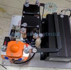 Electric Jeepneys 24V 36V 48V 60V 72V 80V Motor Speed Controller Assembly Golf Cart with Reversing Contactor ANL Fuse Holder