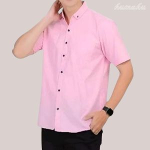 KEMEJA DISTRO POLOS PRIA LENGAN PENDEK PREMIUM KEMEJA PRIA PREMIUM KEMEJA BEST SELLER