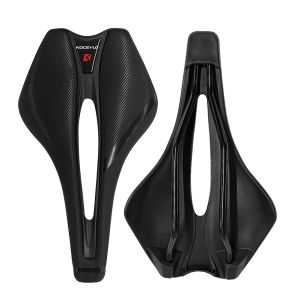 [New] Light Weight Bike Saddle Waterproof Comfortable Seat Cushion Carbon Fiber Bicycle Seat for Road Mountain Bikes