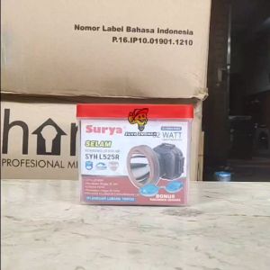 Senter Kepala Selam Surya SYH L525R LED 52 Watt Cahaya Putih Original
